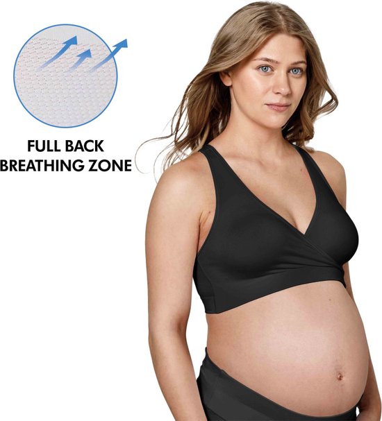 Soutien-gorge d'allaitement Medela Keep Cool pour la nuit - Taille XL - Noir