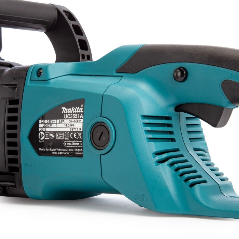 Tronçonneuse électrique Makita - 35 cm, 2 000 watts