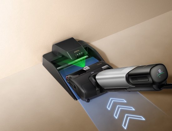 MOVA X4 Plus – Aspirateur balai sans fil avec fonction de lavage - Puissance d'aspiration de 20 000 Pa - Station d'auto-nettoyage - Nettoyage à l'eau chaude jusqu'à 100 °C