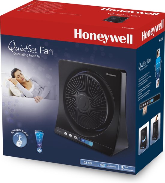 Honeywell HT354E4 - Ventilateur de table - 51 dB -