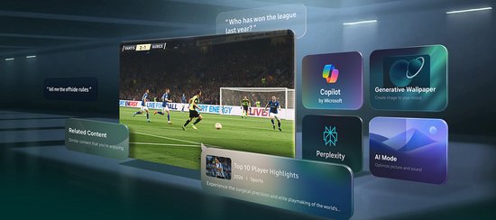 Samsung QE75QN80F - 75 pouces - 4K Neo QLED - 2025 + 3 ans d'extension de garantie - Smart TV