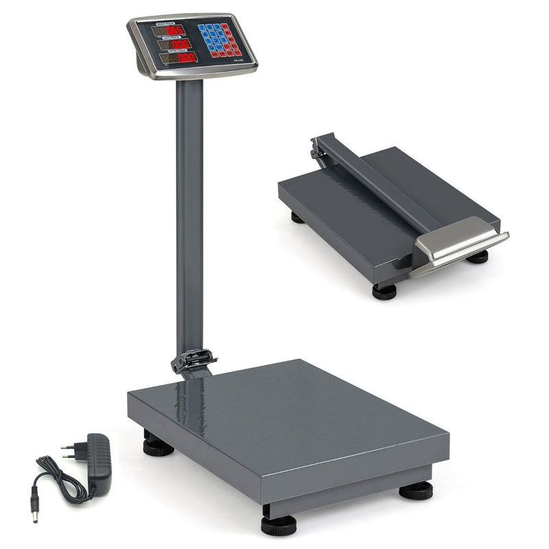 Balance numérique Coast - Capacité de 300 kg - Calcul du prix - Argent