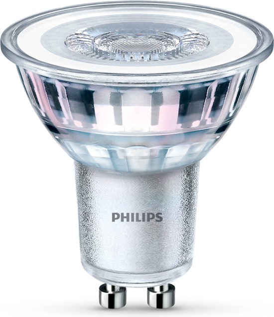 Spot LED Philips - 35 W - GU10 - Lumière blanc chaud - 3 pièces
