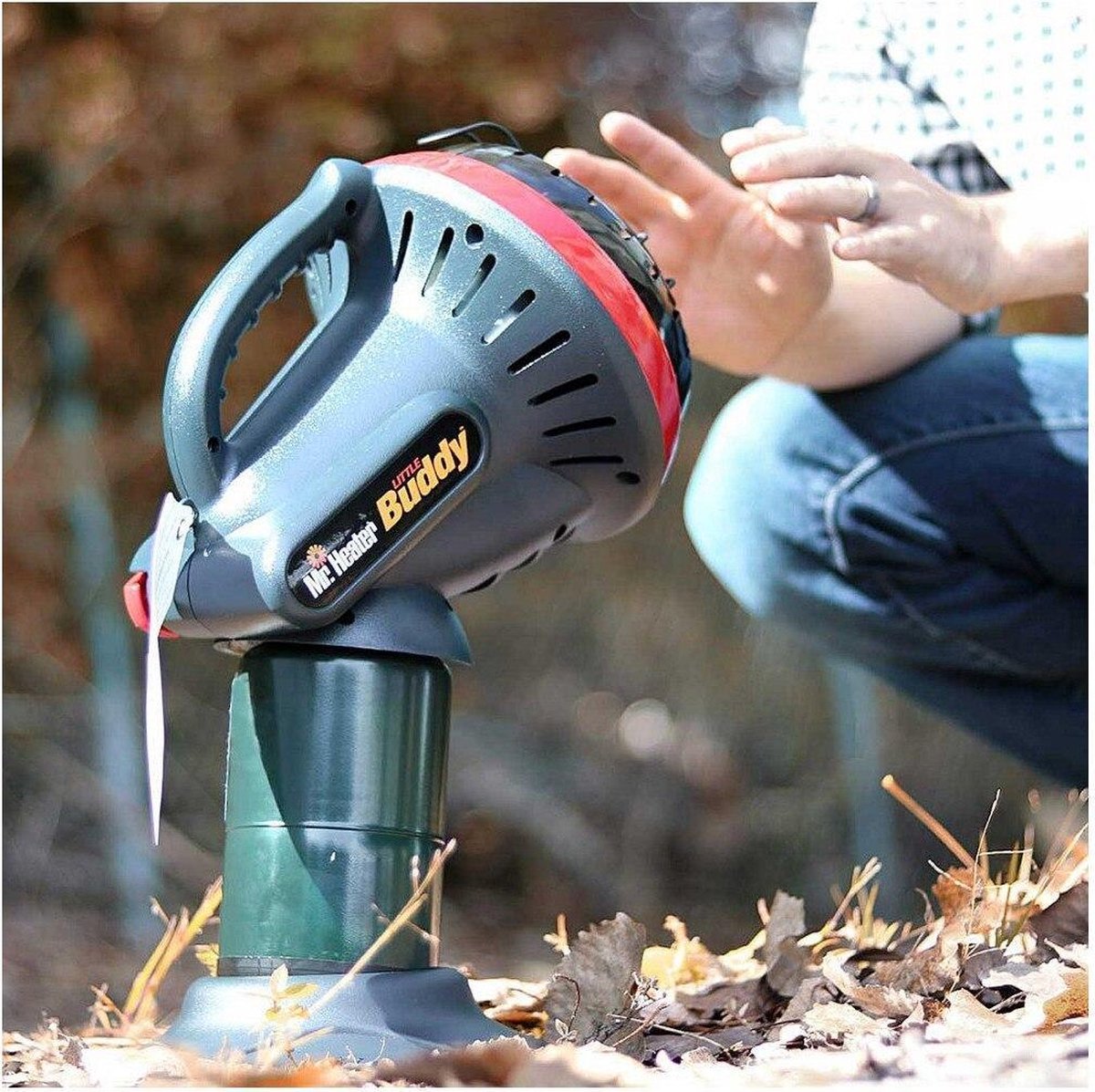 Mr. Heater MH4BDF - Réchauffeur à gaz portable - 1.1 kw - réchaud de camping