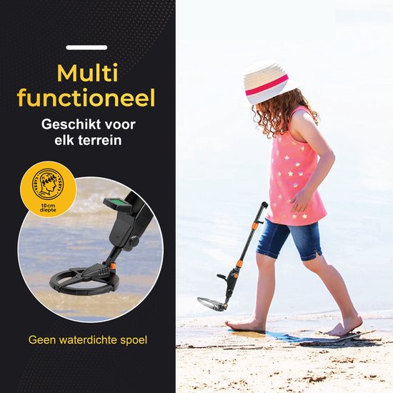 ODESSEY Détecteur de métaux pour enfants - Starter Set - Children - Junior Hunter