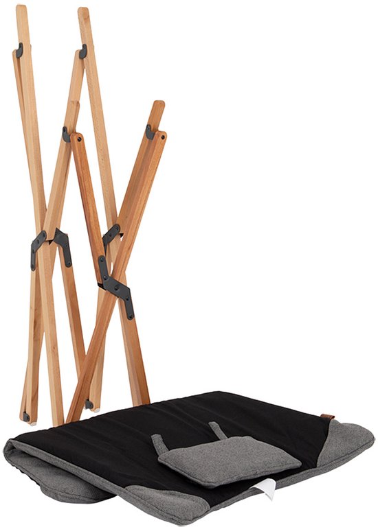 Bo-Camp - Urban Outdoor - Fauteuil de détente - Wembley - M - Nika - Gris