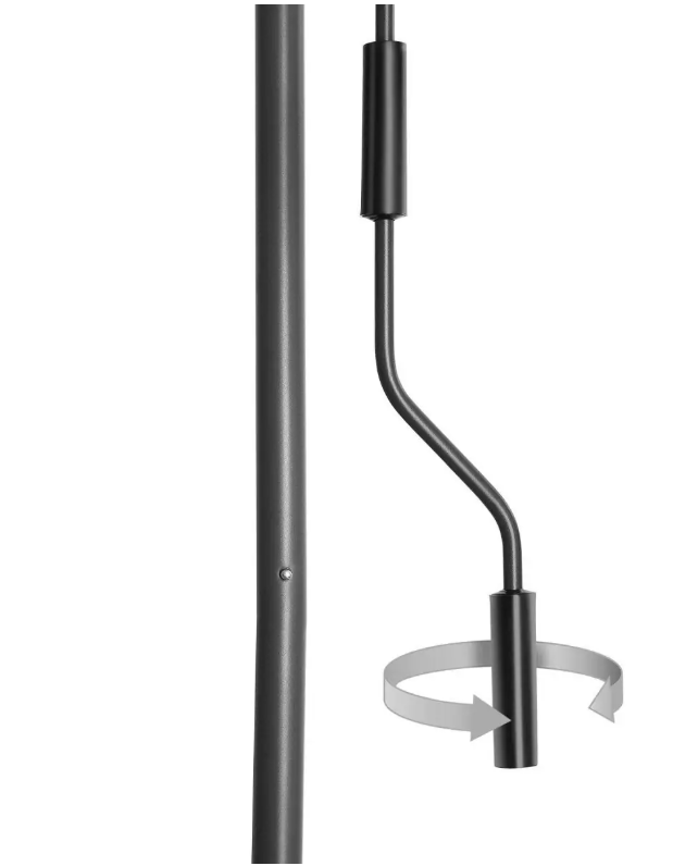 tectake Store Taija - Store à pince avec manivelle - 200 x 310 cm - UV50+ - Beige