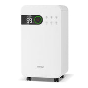 Déshumidificateur Coast - Réservoir d'eau de 2,3 litres - Mode veille - Minuterie 24 heures - Blanc