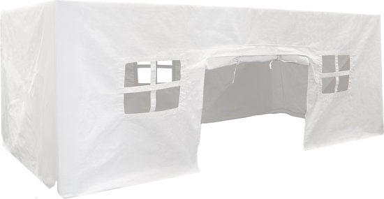 Tente de table Sunny Nova Crème - Tente de jeu avec fenêtres et porte, 100 % coton - Pour s'amuser en toute sécurité et durablement