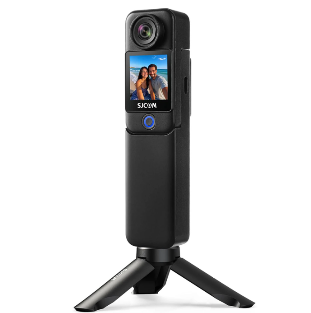 Trépied compact SJCAM - Noir - Poignée/trépied de table - pour C110/C300/C400/SJ11/SJ20