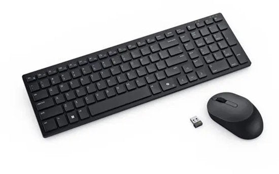Clavier compact et silencieux DELL Pro et souris silencieuse - KM555 - Belge (AZERTY)