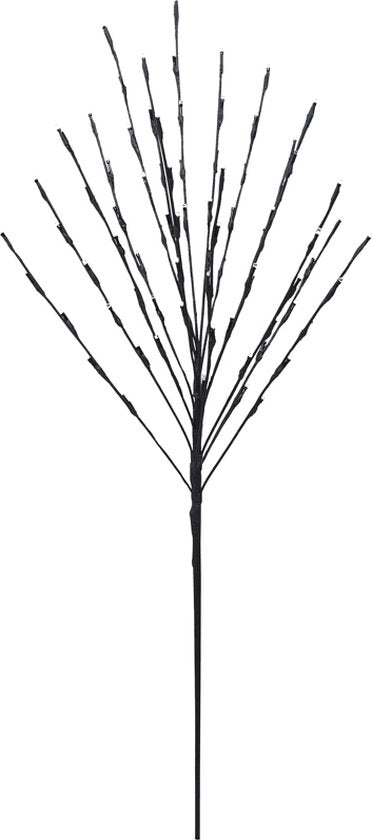Arbre illuminé - 110cm - 80 LEDs - Blanc chaud - minuterie