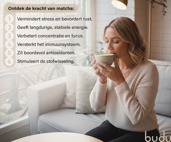 Ensemble Budu Matcha 3 pièces - Fouet à matcha - Service à thé matcha