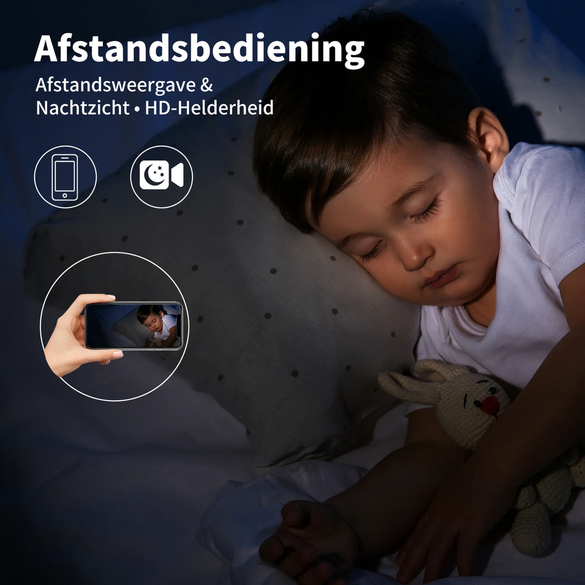 Caméra de sécurité d'intérieur Juancloud à double objectif - 2K Ultra HD avec vision nocturne - Audio bidirectionnel et détection de mouvement par IA - Blanc