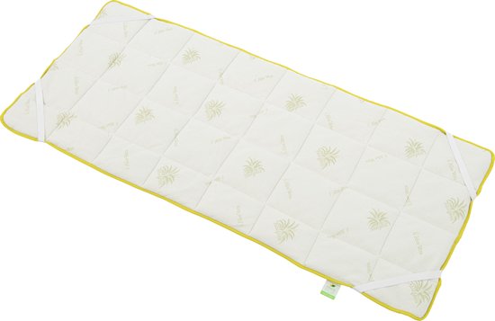 Vitality Pur - Protège-matelas Aloe Vera - Confort supplémentaire et protection du matelas - 90x200 cm