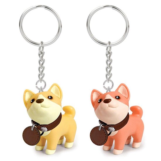 Porte-clés avec chaîne - 100 anneaux fendus pour porte-clés en acier inoxydable - Ensemble d'anneaux fendus pour pendentifs de clés - 25 mm - 100 pièces - Comprend un anneau de clé avec une maison