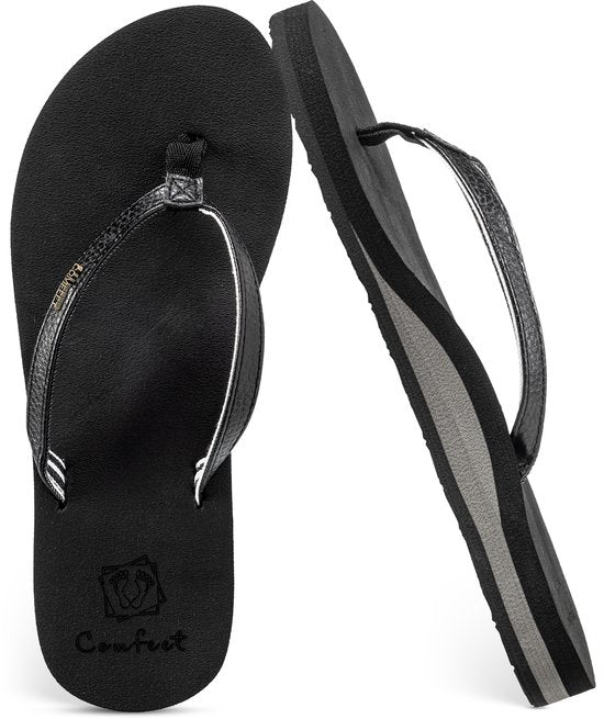 Comfeet Slippers Ladies - Sandales - Noir - Taille 39