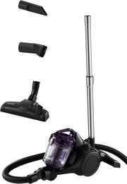 Aspirateur sans sac HANSEATIC HBLVC700BVMC – Technologie cyclonique – Filtre HEPA H12 – 2 L