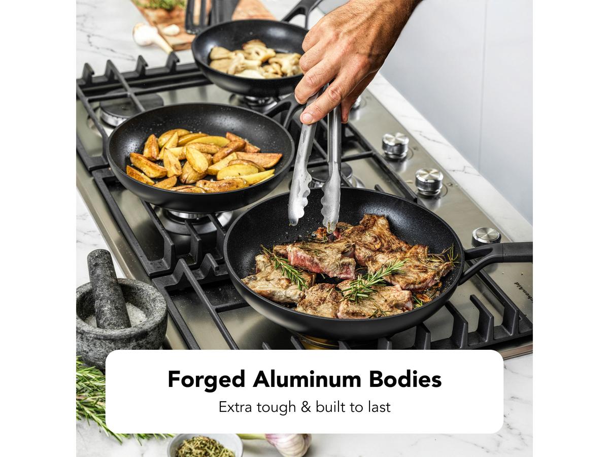Poêle à frire KitchenAid Classic Forged - Anodisée dure - diamètre 24 cm