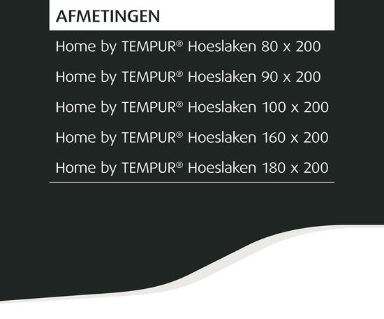 Home by TEMPUR - Sur-matelas - 90 x 200 x 9 cm - Anthracite & Fibres de Bambou - Doux et Irritable - Chambre à coucher & Confort - Infroissable et résistant au séchage