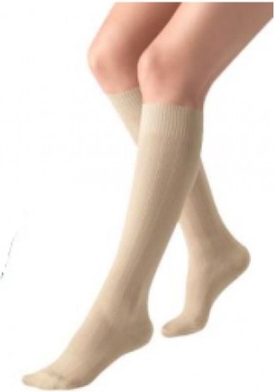Ofa 365 - Bas de contention légers en microfibre - Homme & Femme - Beige - Taille 36/38
