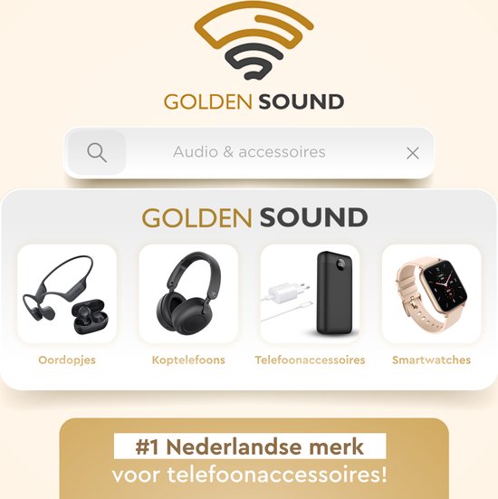Bouchons d'oreille Golden Sound pour dormir - Écouteurs sans fil - Écouteurs sans fil - Sleep Plugs - Réduction active du bruit 24 dB - Bouchons d'oreille pour dormir - Compatibles avec tous les ordinateurs portables et smartphones - Blanc