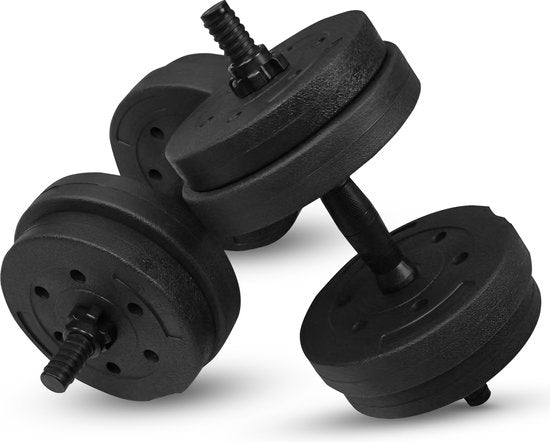 Fitby Dumbells - Haltères - Jeu de poids - Haltères réglables - Jeu d'haltères - Jeu d'haltères - 15 kg