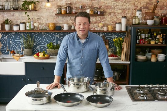Tefal Jamie Oliver Cook Smart Poêle à frire - 20 + 24 + 28 cm