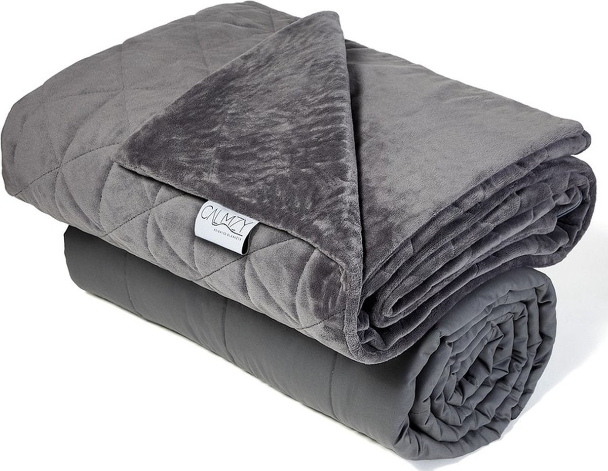Calmzy Blackout Rug Bundle 7 kg - - Tapis d'occultation et housse de tapis d'occultation - 150 x 200 cm - Charcoal