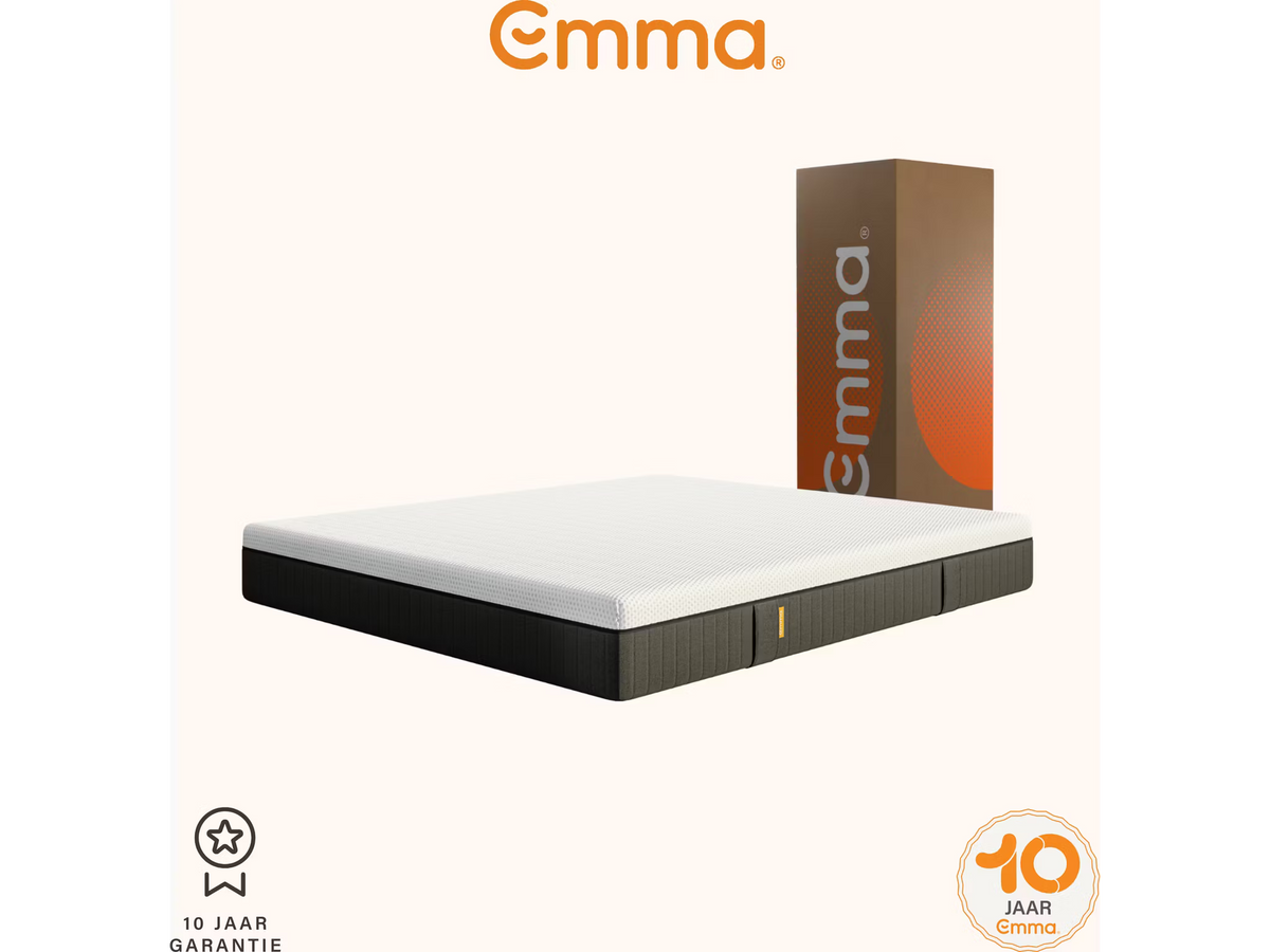 Matelas Emma Sleep 22 Lite Hybrid - 7-Zone Pocket Spring & Durable SupportBase Foam - 80 x 200 cm