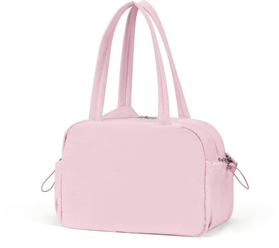 Skycases Weekend Bag - Article personnel - Bagage à main pour Ryanair et Transavia - Imperméable et spacieux - Compartiments intelligents - Idéal pour le voyage et l'utilisation quotidienne - Rose