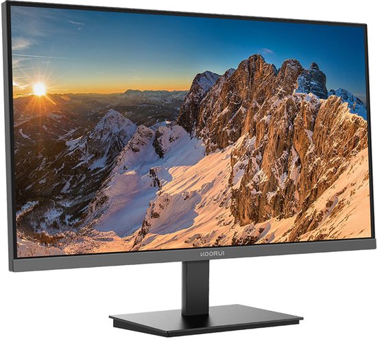 Écran d'ordinateur Koorui E2212F, 54,5 cm (21,4"), 1920 x 1080 pixels, Full HD, noir