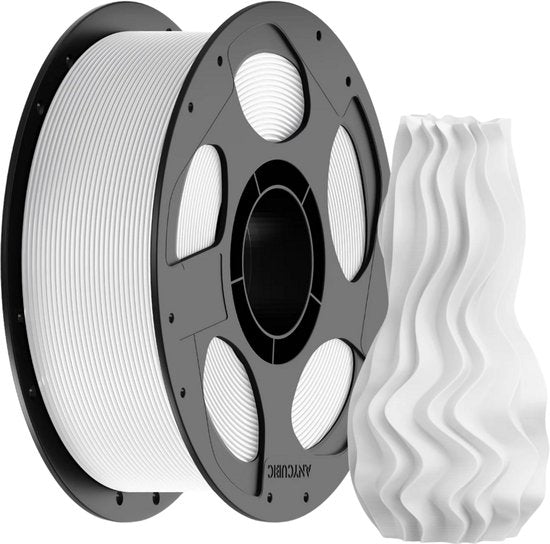 Filament 3D AnyCubic PLA Basic blanc, 1,75 mm, 1 kg.