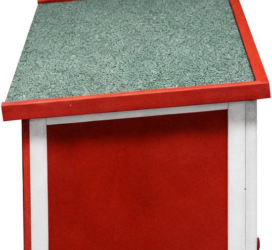 Clapier - clapier pour rongeurs (lapins, cochons d'Inde) - cage pour animaux - abri pour animaux - adapté à une utilisation à l'intérieur comme à l'extérieur