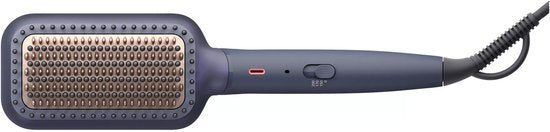 Brosse lissante Philips StyleCare Essential BHH885/00 - Revêtement en céramique - Ionisation - ThermoProtect - Bleu foncé