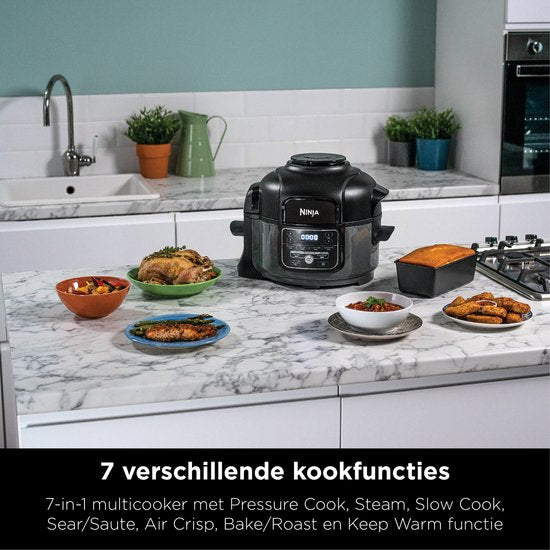 Multicuiseur Ninja Foodi OP100EU - Multicuiseur compact - 6 fonctions de cuisson en 1