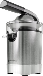 KitchenBrothers Presse-agrumes - Compact - Avec bec et levier de pression - 0.35L - acier inoxydable