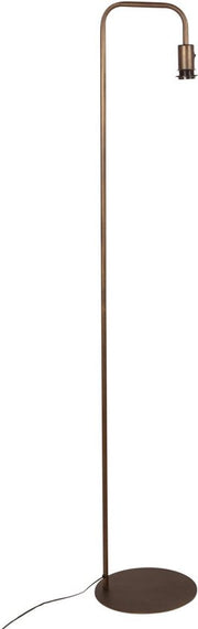 Lampadaire en bronze, hauteur 152 cm, modèle 4737BR avec douille E27, sans abat-jour - Mexlite, design métallique intemporel