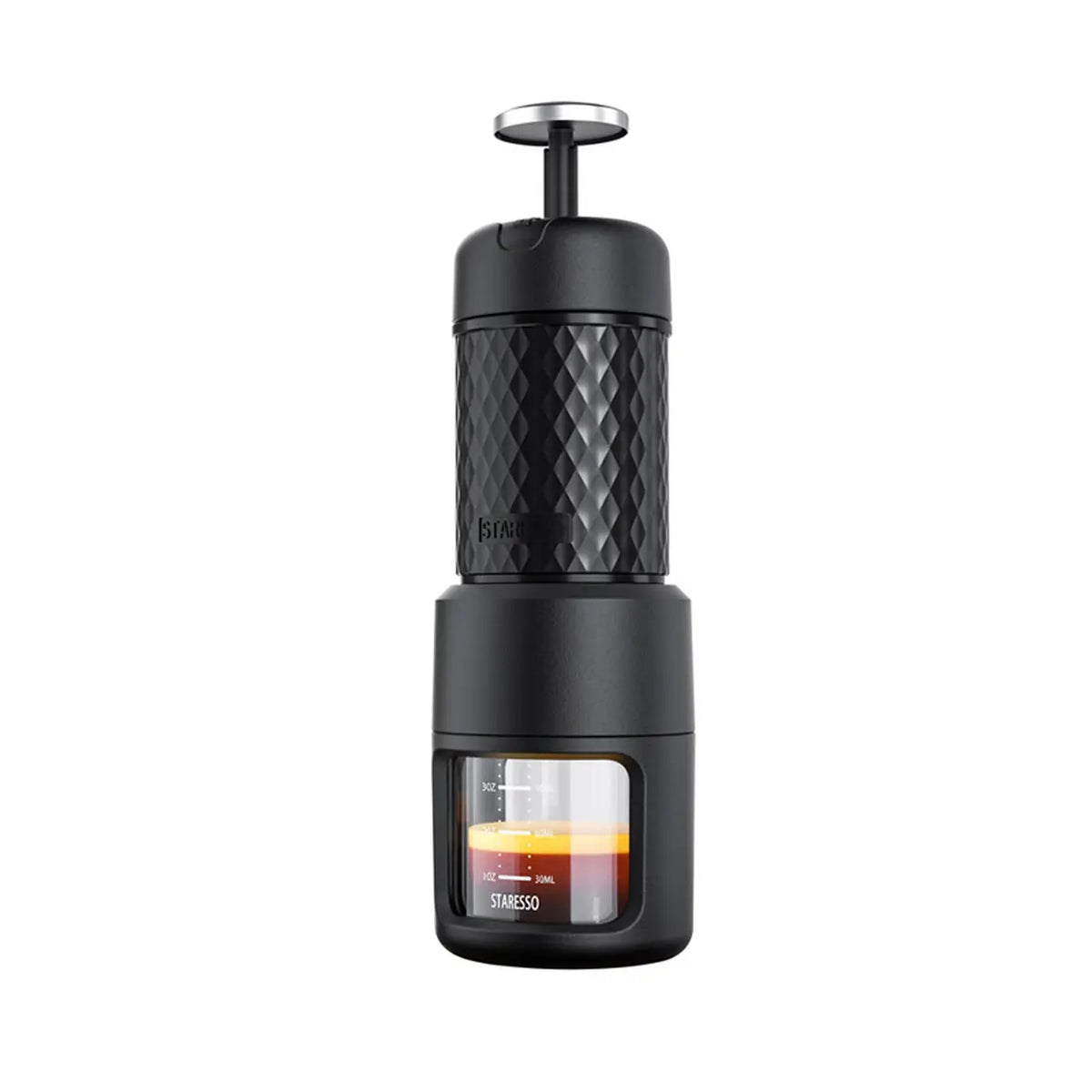 Machine à expresso manuelle portable STARESSO - capsules et café moulu