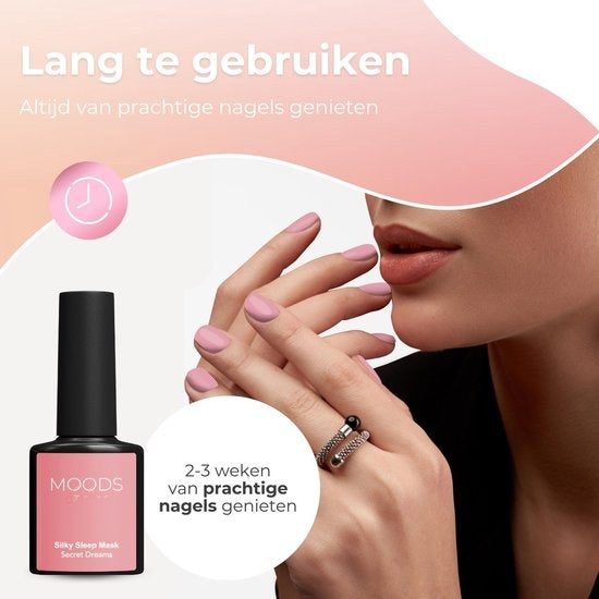 Moods Gellac 6-Piece Set - Vernis à ongles en gel - 8ML - Secret Dreams - Gellac - Nails - Gel Polish Starter Pack - Chic Colours