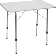 Bo-Camp - Table de camping - Hauteur réglable - 80 x 60 cm