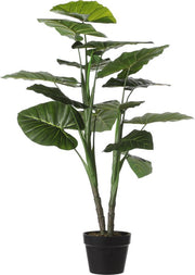 Mica Decorations Plante Artificielle Taro - H100 x Ø70 cm - Vert