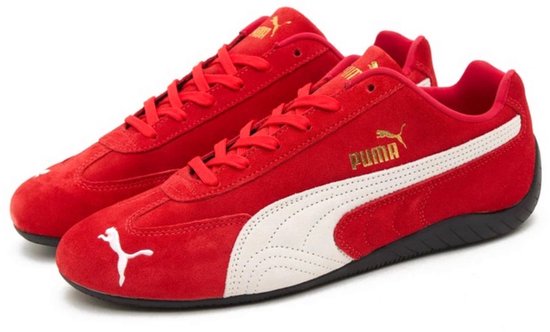 PUMA - Baskets Speedcat OG en daim, rouges