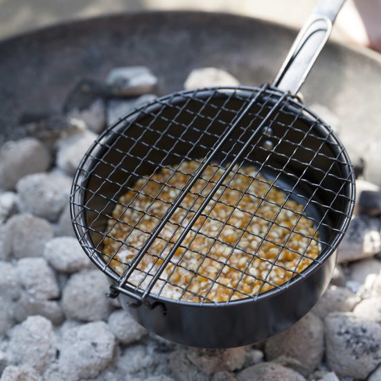 Esschert Design - Poêle à pop-corn - Feu de camp