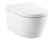 Toilettes suspendues avec douche intégrée Roca In-Wash Dara - Télécommande incluse - Blanc