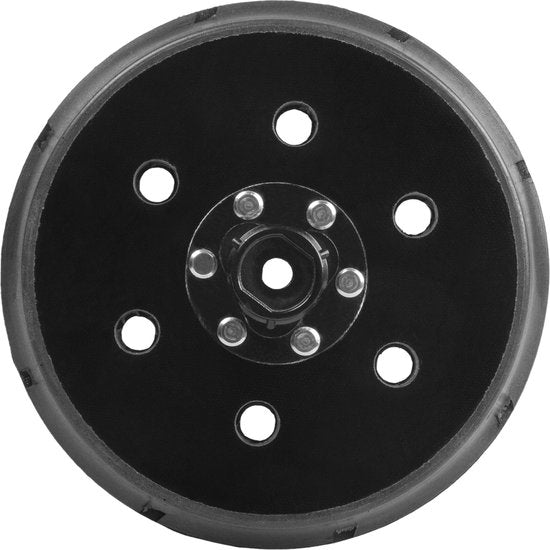 VONROC Tampon d'appui - 150MM - M8 - pour polisseuse - avec bande velcro