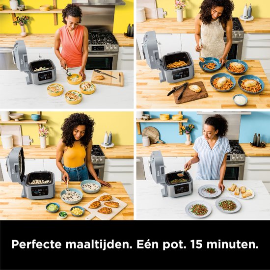 Ninja Speedi Rapid Cooker et Airfryer - Multicuiseur - 10 fonctions de cuisson - 5,7 litres - ON400EU