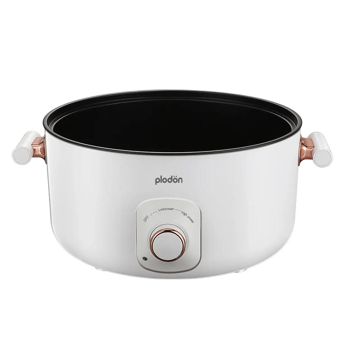 Marmite électrique Plodon 5 L avec panier vapeur – 1 200 W – 2 réglages de température – Revêtement antiadhésif