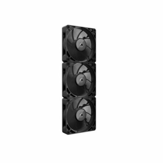 Kit de démarrage Corsair iCUE LINK RX120 MAX PWM Thick Fans - Lot de 3 ventilateurs - 120 mm - 71,28 cfm - 400 - 2 000 tr/min - 10 - 29,5 dBA - Avec hub système iCUE LINK - noir