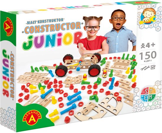 Alexander Toys Constructor Junior - Kits de construction à monter soi-même - 150 pièces